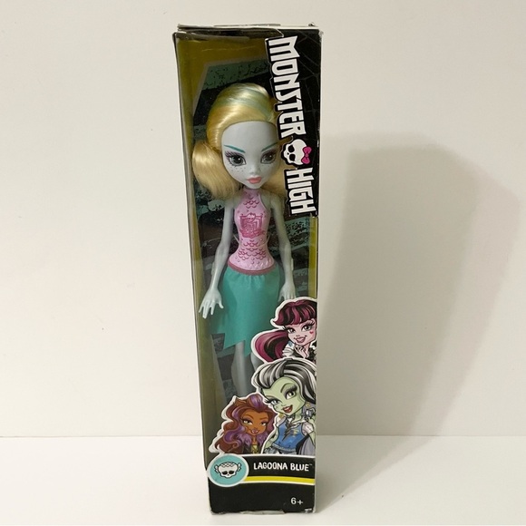 Monster High Lagoona Blue Doll Damaged Box - Picture 15 of 16